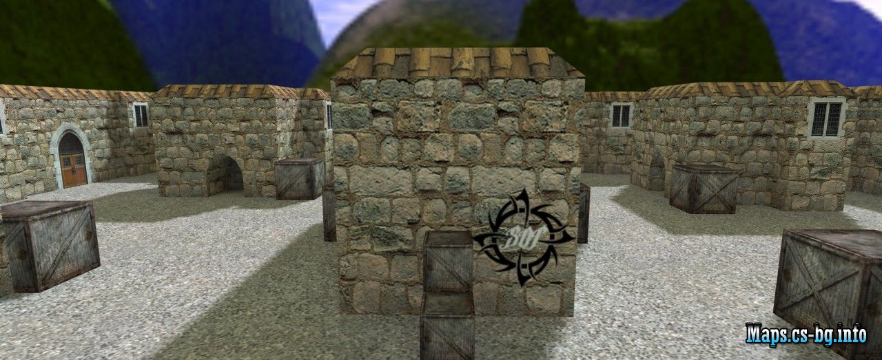 Counter-Strike 1.6 map awp_cbble_main screenshot