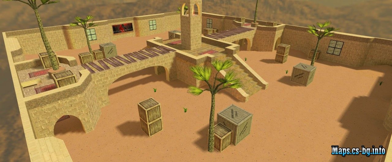 Counter-Strike 1.6 map awp_sunburn screenshot