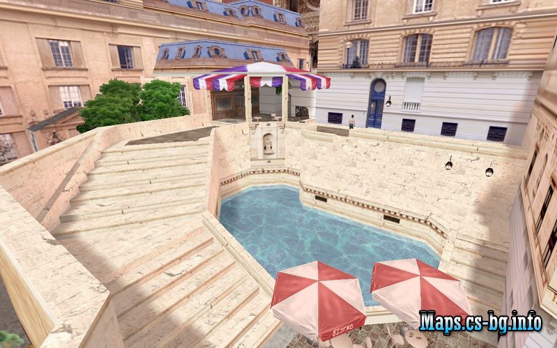 Counter-Strike 1.6 map cs_paris screenshot