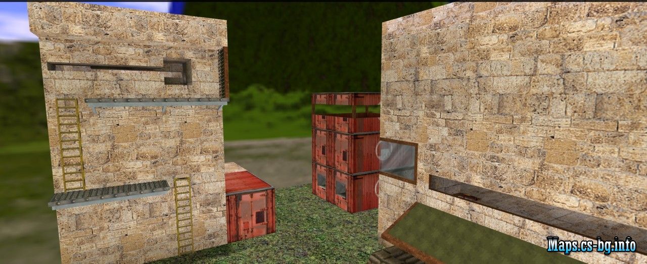 Counter-Strike 1.6 map zm_infantry_bns screenshot